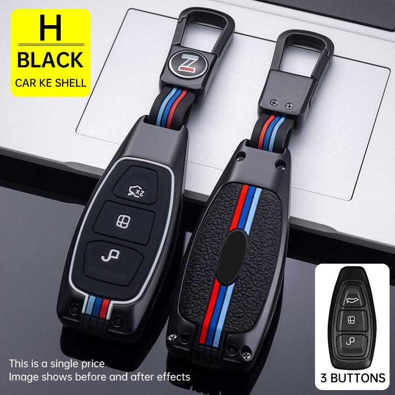 Чехол для ключей UMQCar для Ford Fiesta Focus Mondeo Ecosport Kuga Fob, чехол для дистанционного ключа, защитный чехол, аксессуары, держатель в виде ракушки, брелок