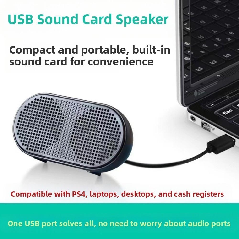 Mini Size Portable Loudspeaker Stereo Sound Multimedia Speaker Music Playing Device Home Office