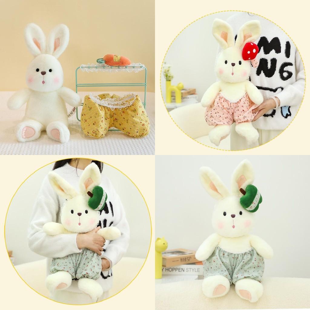 Adorable Warm Sun Fruit Rabbit Plush Toy Soft Stuffed Doll For Kids Bedtime Gift