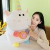 Unicorn Toy Fur Fashion Comfortable Cute Cartoon Throw Pillow Cushion Gift Doll