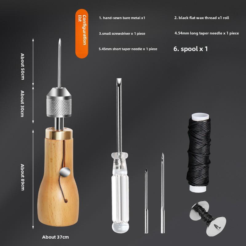 Leather Hand Sewing Machine Craft Tool for DIY Leather Art and Carving