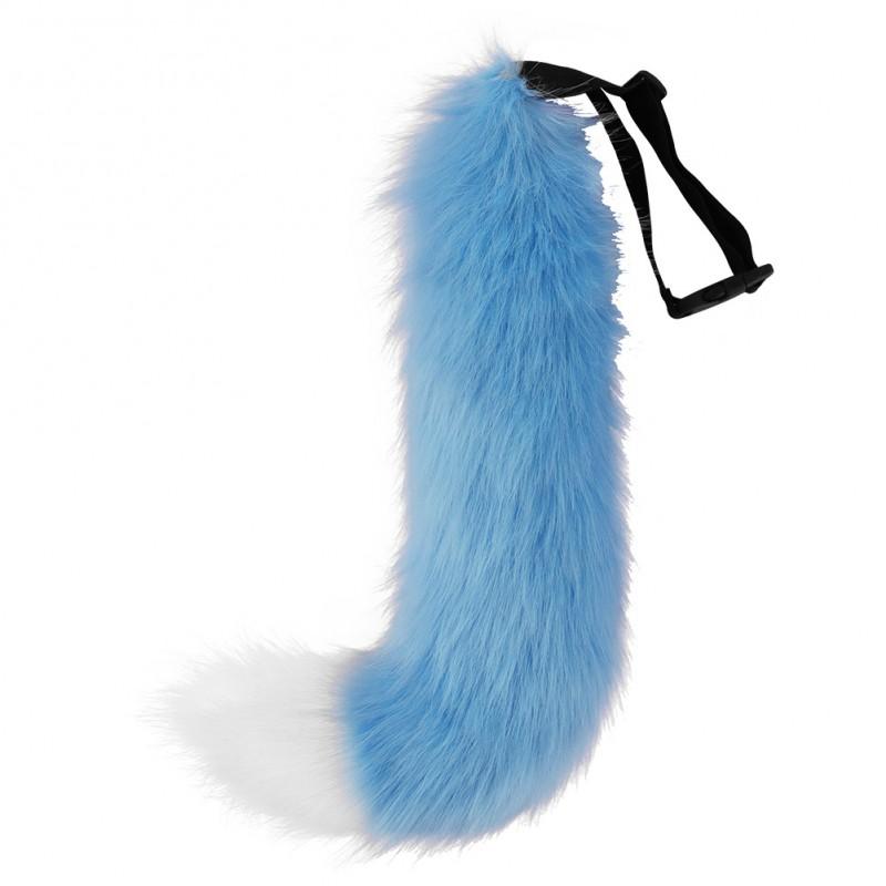Faux Fur Fox Tail Cosplay Accessory Anime Costume Party Adult Roleplay Prop