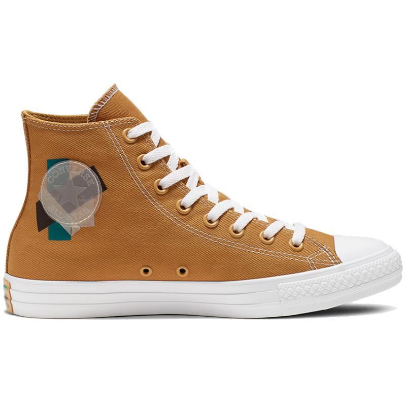 Converse Кеды Chuck Taylor All Star Space Racer High Top Классические Универсальные Высокие Эспадрильи Унисекс Коричневые