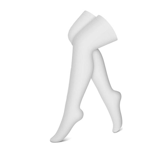 1 Pair Compression Stockings Women Men Thigh High Closed Toe 20-30 MmHg Graduated Support Compression Socks