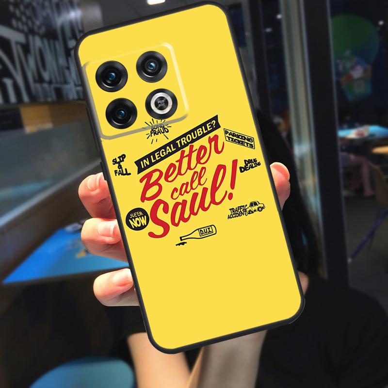 Чехол Better Call Saul для OnePlus 10T 8T 9RT 12 13 13R 11 9 10 Pro OnePlus Nord 4 CE 2 3 Lite N20 N30