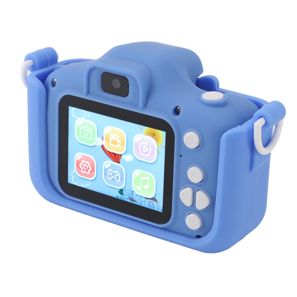 Детская камера Милый мультяшный дизайн динозавра Многофункциональный 2,0-дюймовый дисплей 400 мАч Селфи Цифровая камера для детей девочек и