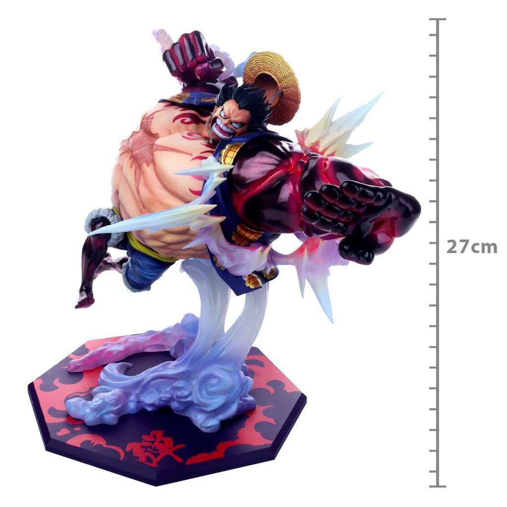 MegaHouse One Piece Monkey Luffy Gear for Bound Man Multicolor Portrait.of.Pirates SA-Maximum D. Ver.2 (MH71625)