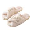 Warm Slippers Women Winter Indoor Home Anti Slip Cotton Slippers with Added Plush Slippers Dames Muiltjes Chanclas Mujer