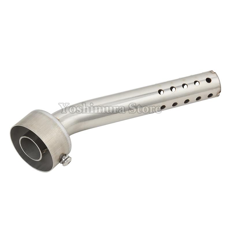Universal 48mm Motorcycle Exhaust Muffler Insert Baffle End Pressure Purpose Dual Regulator Core Escape Pipe DB Killer