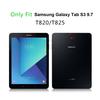 Кожаный чехол-подставка Litchi для Samsung Galaxy Tab S3 9,7 дюйма T820 T825 Защитный чехол для Galaxy Tab S sm-t825 9,7 дюйма