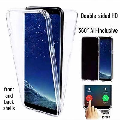 Samsung A05, S24 Ultra, M52, A53 5G Силиконовый чехол 360° Полное покрытие Передняя и задняя сторона Мягкий чехол