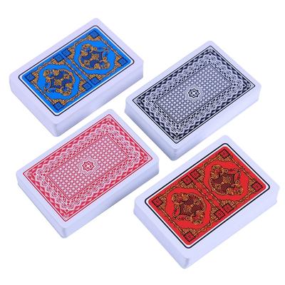 Многопользовательская игровая карта, креативная упаковка, карты из ПВХ, водонепроницаемые техасские игральные карты, пластик, прочный инструмент для покера, фокусов