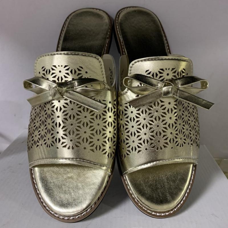 Мода Летняя женская обувь Сандалии Босоножки с бантом Женские открытые женские туфли Слипоны Женские сандалии Тапочки