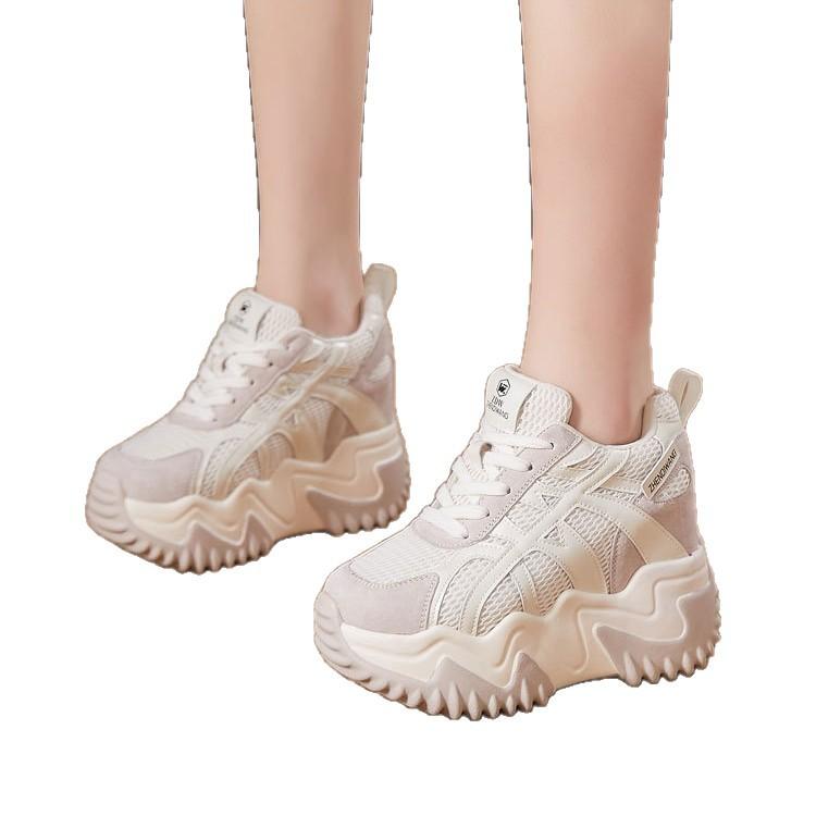 Yueyu женские кроссовки на толстой подошве с внутренней платформой, увеличивающей рост, новинка осени 2025 года, суперхит, легкие, удобные и универсальные повседневные спортивные кроссовки