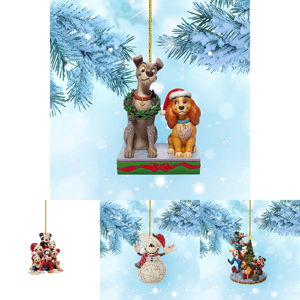 Special Mickey Mouse Xmas Tree Pendant Car Tree Bag Decor Ornament