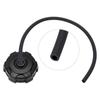 Fuel Cap with Tube Designed for ATVs Providing Enhancing Sealing and Evaporation Reduction in Various Off Roading Conditions