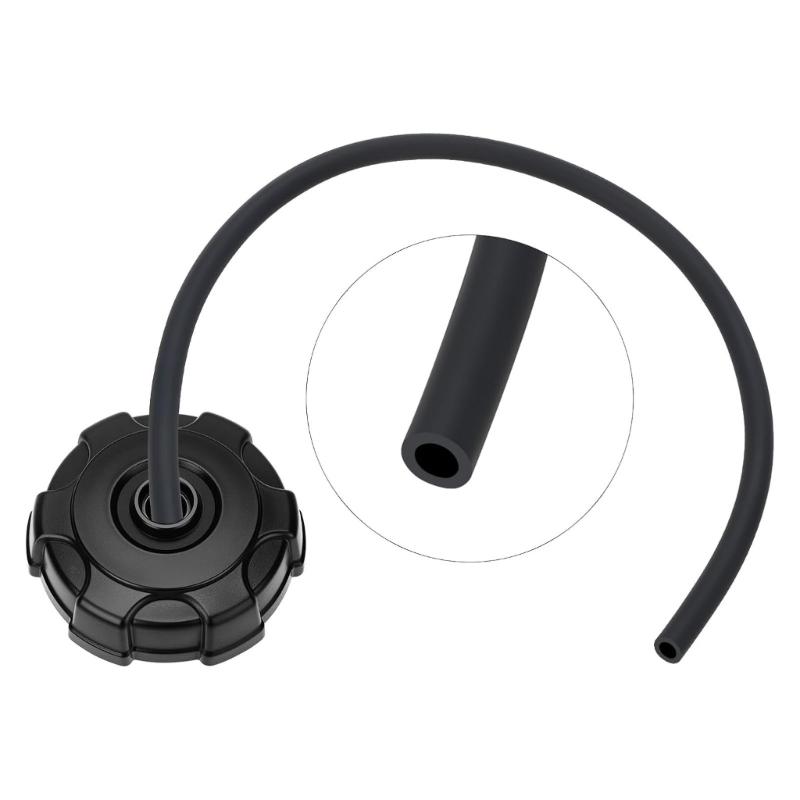Fuel Cap with Tube Designed for ATVs Providing Enhancing Sealing and Evaporation Reduction in Various Off Roading Conditions