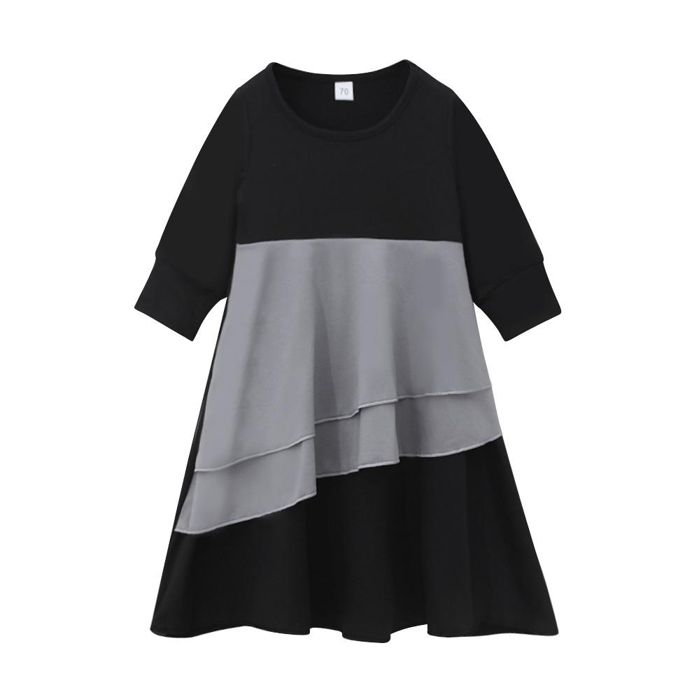 Мусульманская исламская Абая для маленьких девочек в Рамадан с хиджабом, длинный халат, бурка, макси, платья для маленьких детей/малышей для маленьких девочек