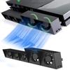 Охлаждающий вентилятор для Sony PS4, внешний USB-турбоохладитель с контролем температуры, 5 вентиляторов, 3 регулируемые скорости