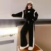 Girls' Suits, Spring and Autumn Sports, Western Style Fried Street, Net Celebrity Casual Wide-leg Pants, Two-piece Suit