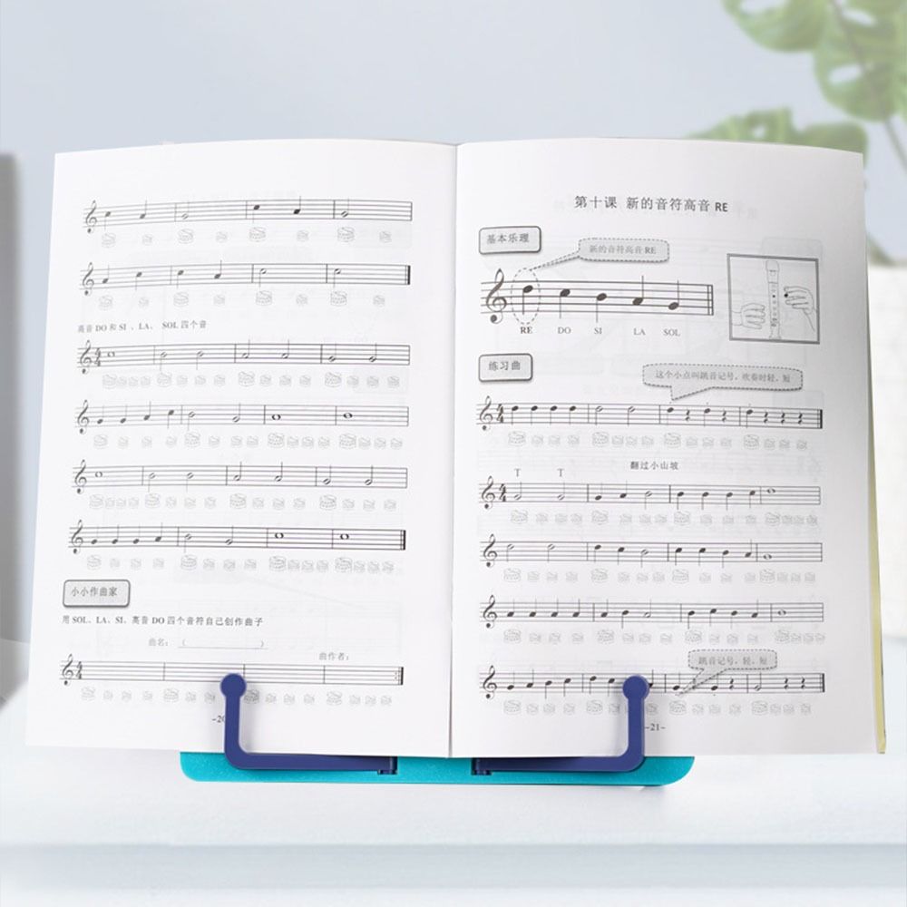 Recipe Shelf Music Score Tablet Textbooks Reading Stand Book Stand Books Holder Desk Bookshelf