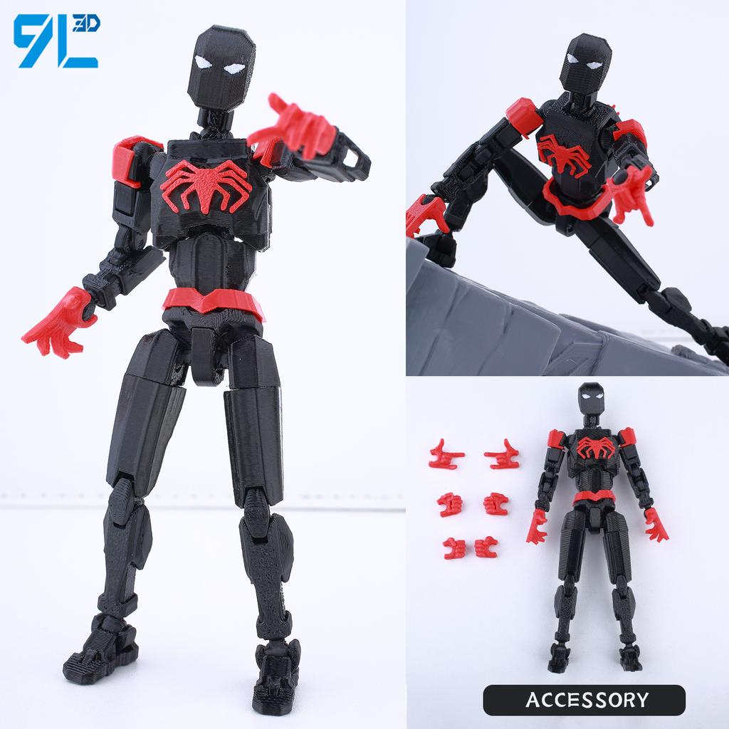 9L3D Printed Dummy13 Superheroes Superman Anime Multi-Jointed Shapeshift Toys Action Figures Mannequin T13 Model Ornaments Gifts