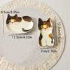 1PC Cat Ceramics Dish Kitchen Spoon Holder Home Cat Sauces Dishes Restauarant Seasoning Plate Japanese Cute