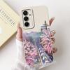Чехол для Samsung Galaxy A16 SM-A165F Милый Кот Динозавр Мультяшная Обложка Прочный Чехол для Телефона Для Samsung A16 A 16 5G A166B Мягкий Чехол