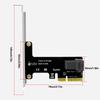 Адаптер PCI E To SFF-8643 PCI-EX4/X8/X16 PCIE X4 To SFF8643 Карта расширения Адаптер твердотельного накопителя