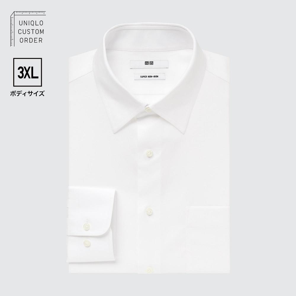 Uniqlo Япония Супер Рубашка Не Гладится Длинный Рукав