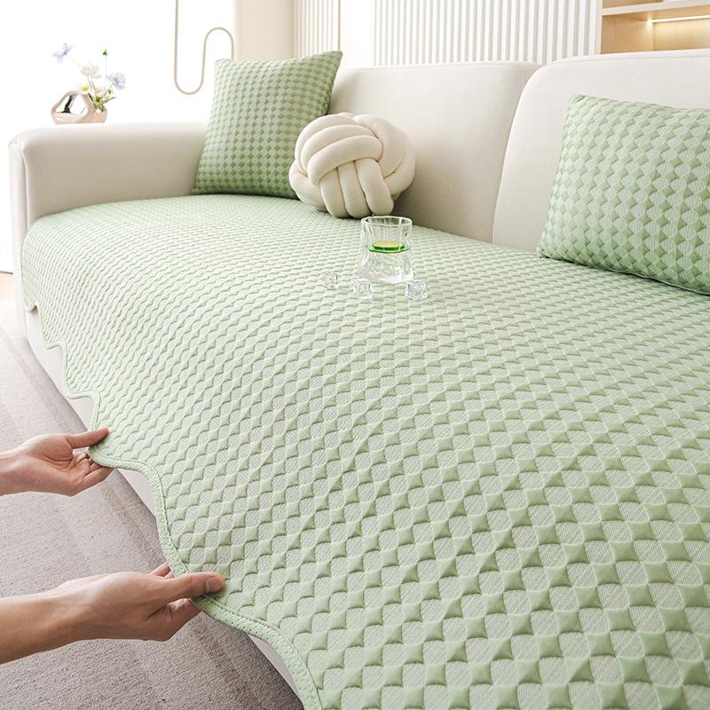 New Summer Sofa Mat Cushion Modern Simple Cool Sofa Cover Irregular Sofa Cushion
