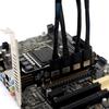 PCI-Express4.0 16x PCIE Detachable To 1/4 Oculink Split Expansion Card for U.2 SSD EGPU External Graphics Card Dock