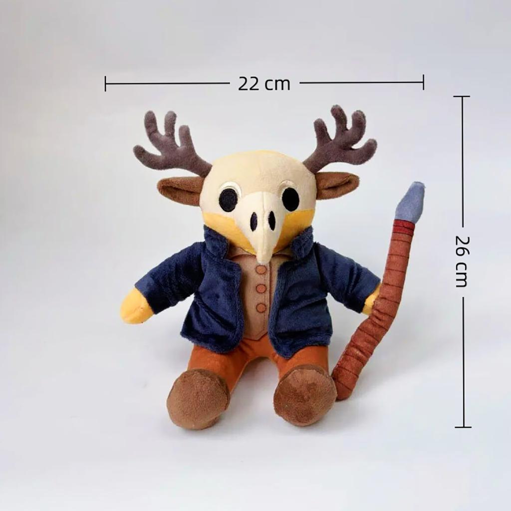 TreasuringU New 99 Night Plush Doll In The Forest Rabbit Stuffed Dolls Game Stand And Sit Elk Deer Stuffed Dolls Birthday Gifts