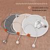 Когтеточка-лежанка для кошек из хлопкового каната: Саморазвлекающий мяч, Моющаяся когтеточка и Коврик для сна питомца