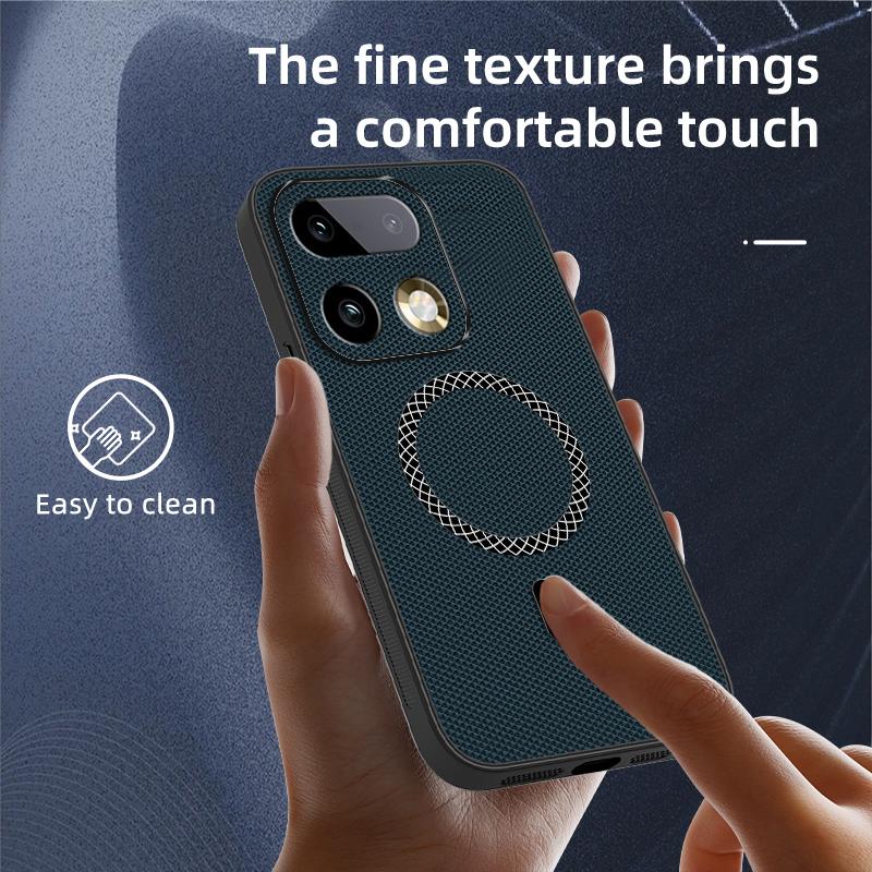 Biruiqu Realme 16 Pro Plus Новый Ультратонкий Магнитный Кожаный Ударопоглощающий Защитный Чехол для Телефона