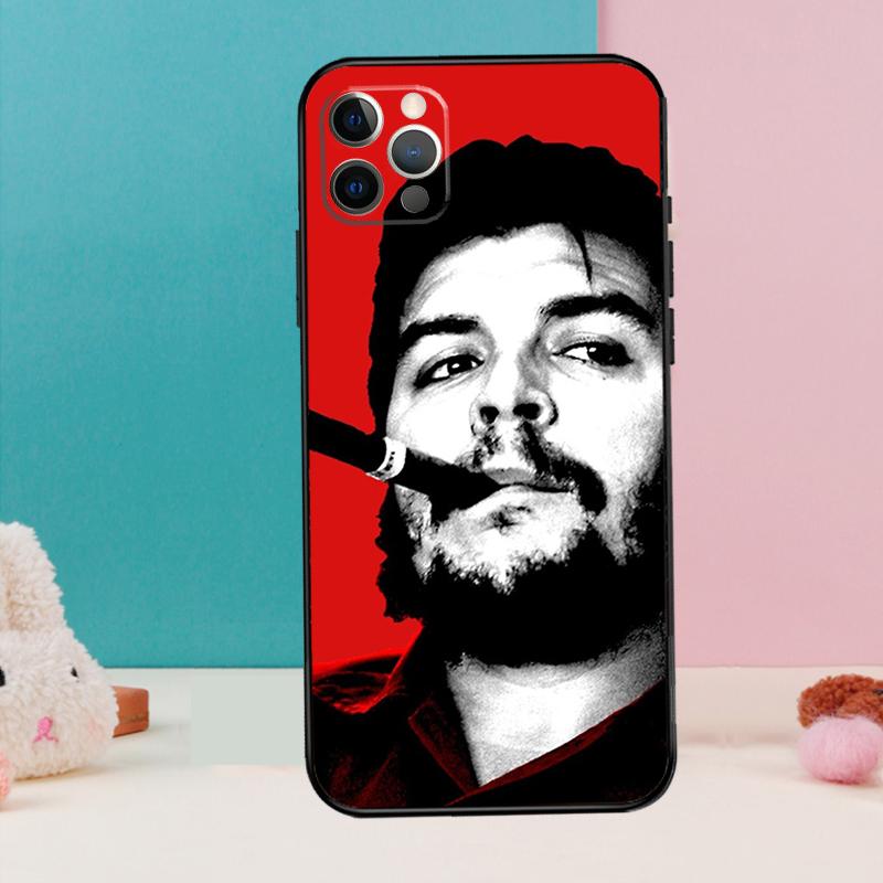 Че Гевара Сигарета Чехол для телефона для iPhone 17 Air 16 15 13 12 11 14 Pro Max 12 13 mini 15 16 Plus 16e Чехол Coque