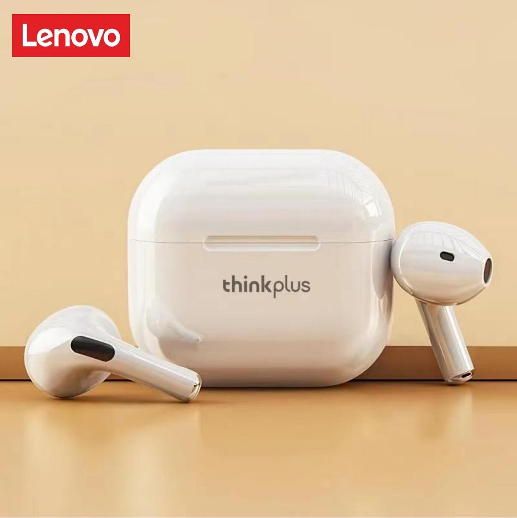 Lenovo LP40 TWS Wireless Earphone with Touch Control Hands-Free Call Stereo Sound Noise Canceling Waterproof Binaural Design Headsets with MIC