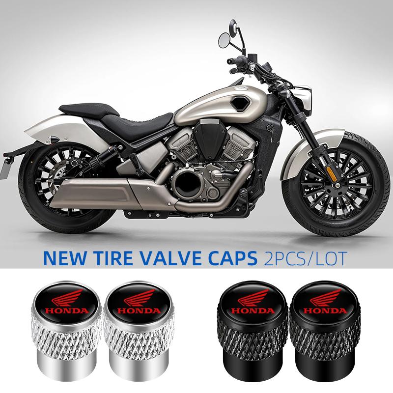 2Pcs Motorcycle Accessories For HONDA Hornet CB600F CB600 CB599 Goldwing gl1800 Hornet 600 Tire Valve Air Port Stem Cover Caps ydcp00