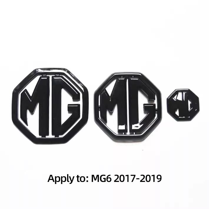 Car Front Hood Trunk Steering Wheel Badge Stickers No Disassembly Required For MG 5 6 7 ZS HS MG5 R Scorpio MG6 PRO MG4 EV ONE UU333
