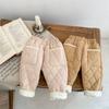 2024 Winter Infant & Toddler Diamond Quilted Thick Trousers