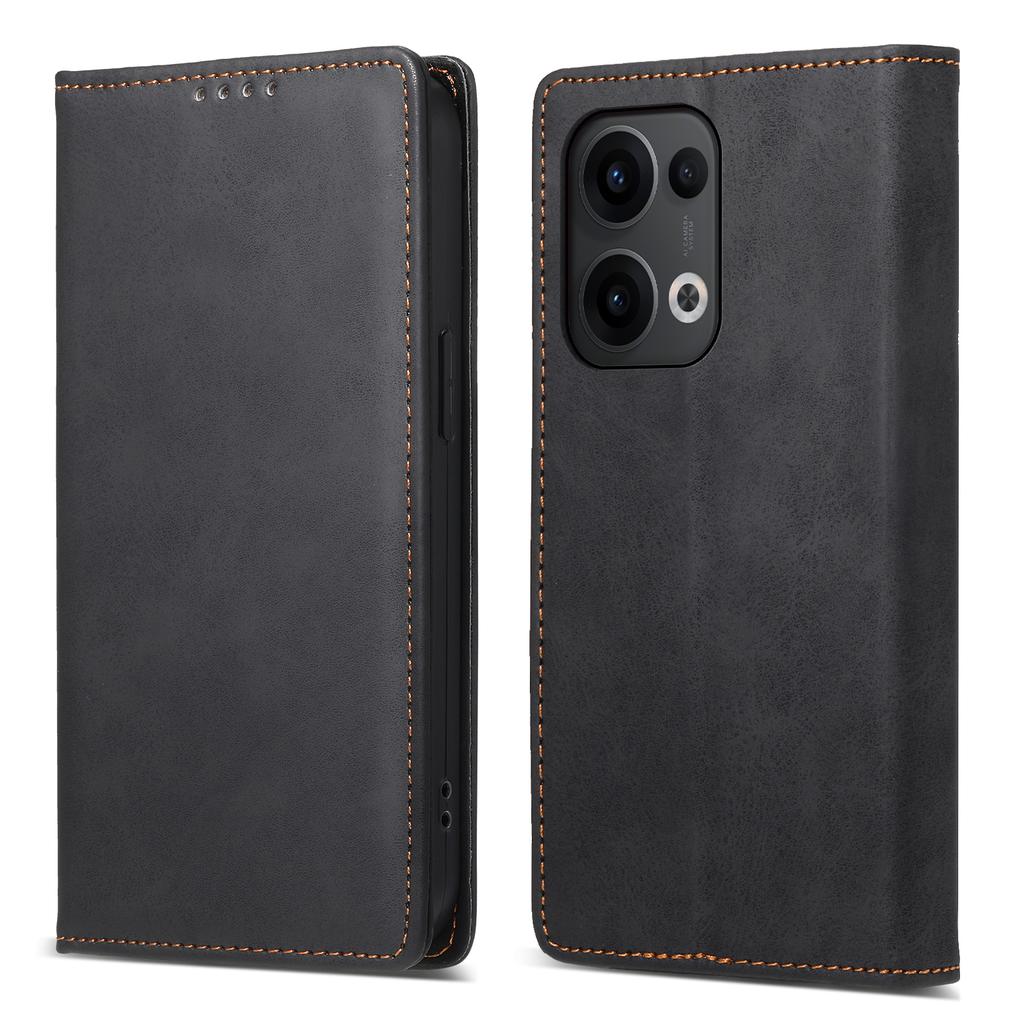 DF-05 For Oppo Reno13 5G (Global) Wallet Case RFID Blocking PU Leather Phone Cover