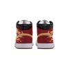 Jordan Air Jordan 1 Chi Jilingyun Mid top Vintage Basketball Shoes Unisex Red White DQ8426-105(Team73-)