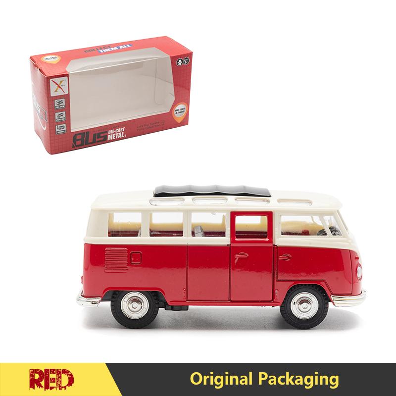 1/32 Alloy Bus Car Model: A Fun and Educational Toy for Boys! Christmas, Halloween, Thanksgiving Day Gift