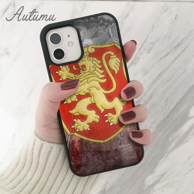 Чехол для телефона с национальным флагом Болгарии для iPhone 11, 12, 13, 14 Pro Max mini XR XS SE 2020 7 8 Plus, Samsung Galaxy S21 S22, чехол