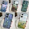 Claude Monet Art Painting Case For Realme C67 C55 C53 C51 C35 C33 C31 C30 C25s C21Y GT Neo 5 GT5 9 10 11 12 Pro Plus