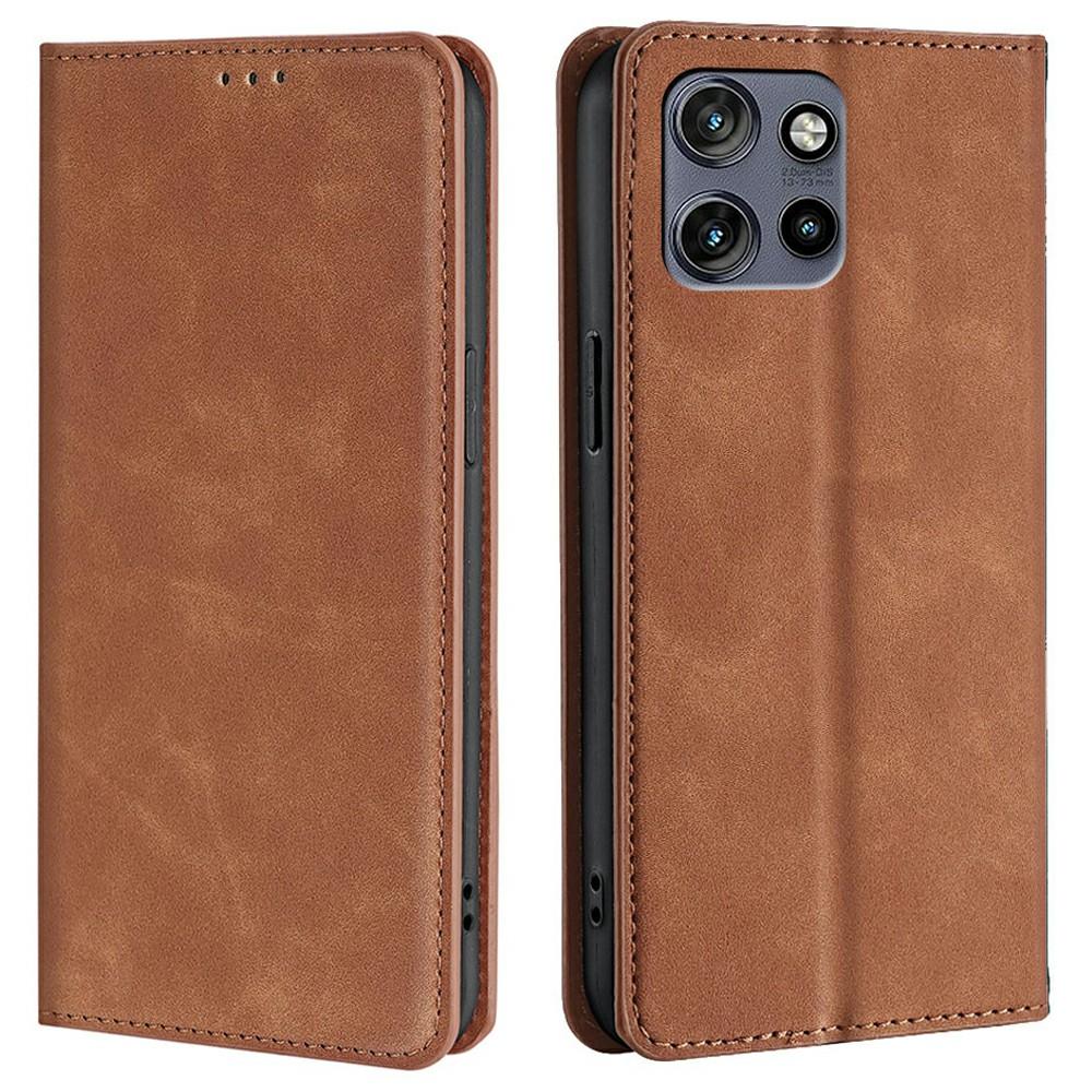 Phone Case For Motorola Edge 50 Neo 5G/Moto S50 5G/ThinkPhone 25 5G Card Holder PU Leather Magnetic Closing Cover