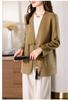 Women's Short Double-Sided Wool Coat - New Chinese Petite Autumn/Winter Style