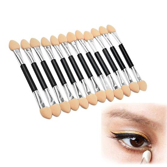 Портативный профессиональный базовый бьюти-инструмент Аппликатор для теней для век Двусторонняя кисть