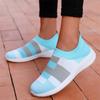 Women Shoes Mix Color Summer Shoes Casual Sneakers Women Elastic Breathe Sport Sneaker Female Flat Shoes Sports Tennis For Lady