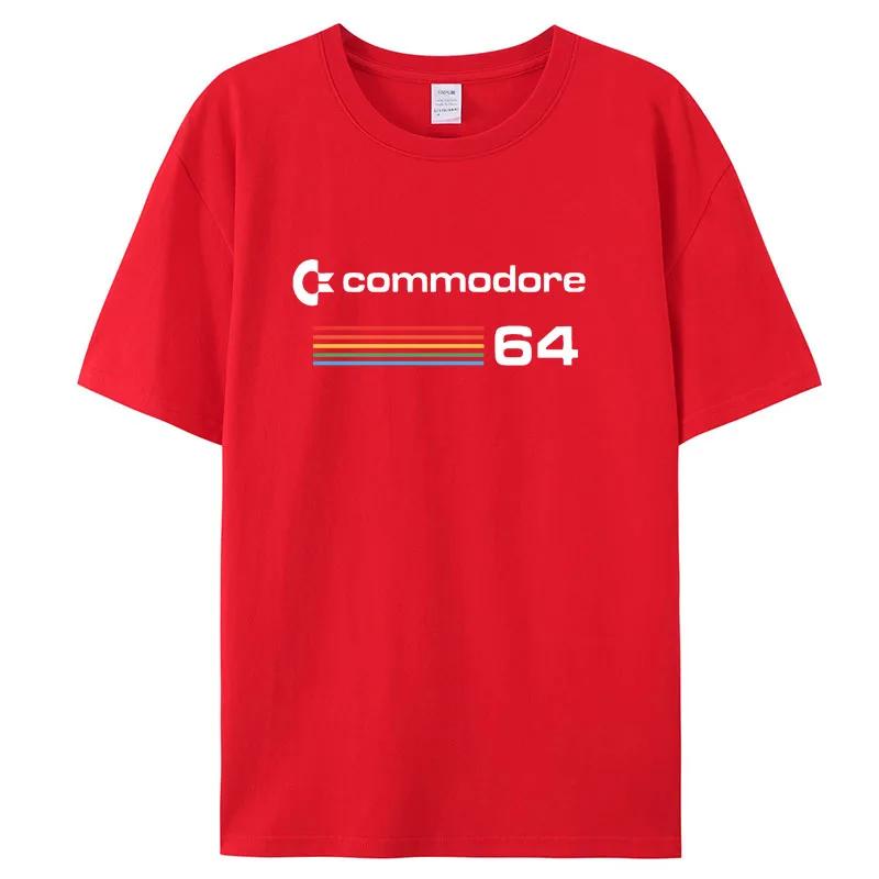 Commodore 64 Summer Fashion High Quality 100 Cotton Breathable and Comfortable TShirt Mens Tops Casual Fashion Street Wear